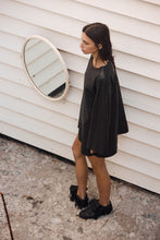mamapapa - paris leather black dress
