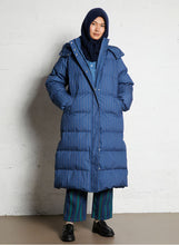 The tiny big sister - check long jacket 25-760