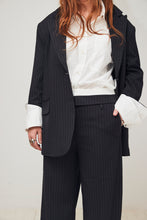 Pinstripe jacket and pant