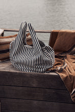 Laurence Bras- Large striped carry bag