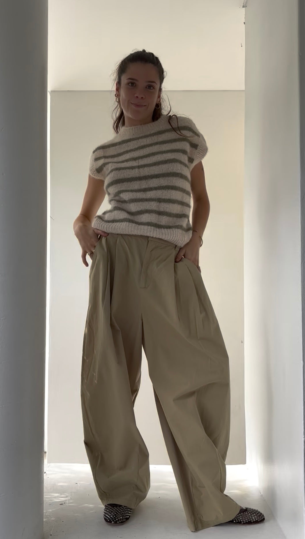 Mamapapa - chia beige pants
