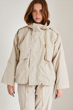 mamapapa Noe short trench coat