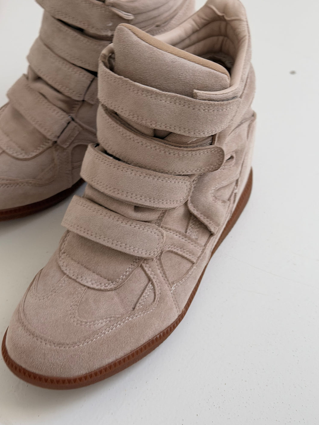 Winter beige boots