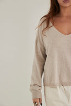 mamapapa David  fine Vneck sweater