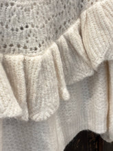 Frill sweater