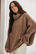 mamapapa Will camel sweater