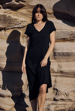 mamapapa - bastia black tee shirt dress
