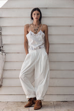 Mamapapa - chia white pants