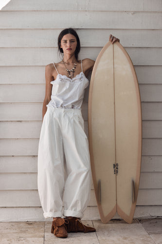 Mamapapa - chia white pants