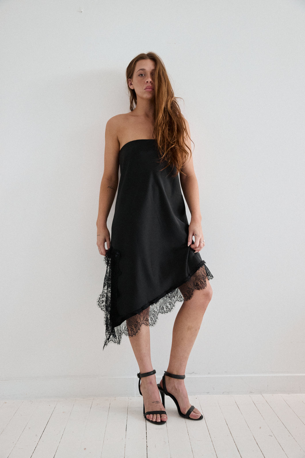 mamapapa - Velvet black skirt