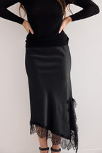 mamapapa - Velvet black skirt