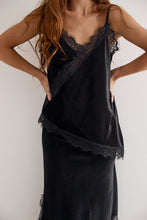 mamapapa - Velvet black top