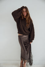 mamapapa - Velvet chocolate skirt