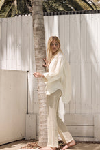 mamapapa - crochet cream top and pant