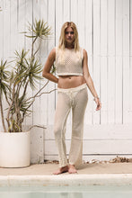mamapapa - crochet cream top and pant