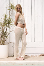 mamapapa - crochet cream top and pant