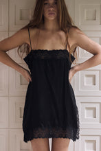 Mamapapa silk lace mini dress