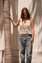 mamapapa - crochet cream singlet