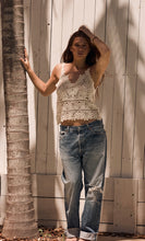 mamapapa - crochet cream singlet