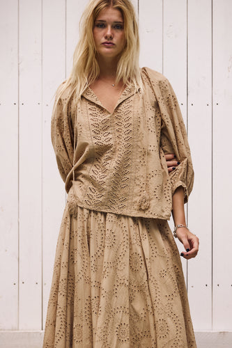 mamapapa - Camargue broderie blouse