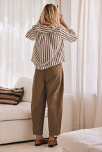 mamapapa - Bonbon offwhite frill stripe shirt