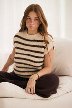 mamapapa -  Jelly knit stripe vest