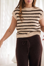 mamapapa -  Jelly knit stripe vest