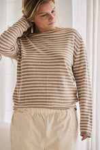 mamapapa - Nougat fine stripes sweater