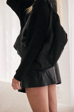 mamapapa - Luna mini leather skirt