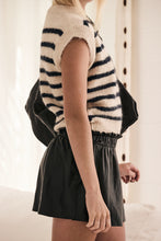 mamapapa -  Jelly knit stripe vest
