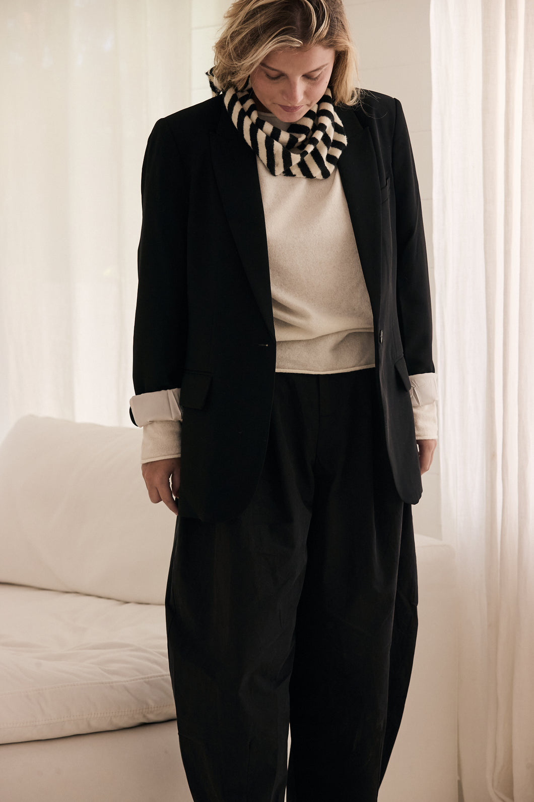 Bandana knit stripes