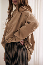 Mamapapa - Fennel camel corduroy blouse