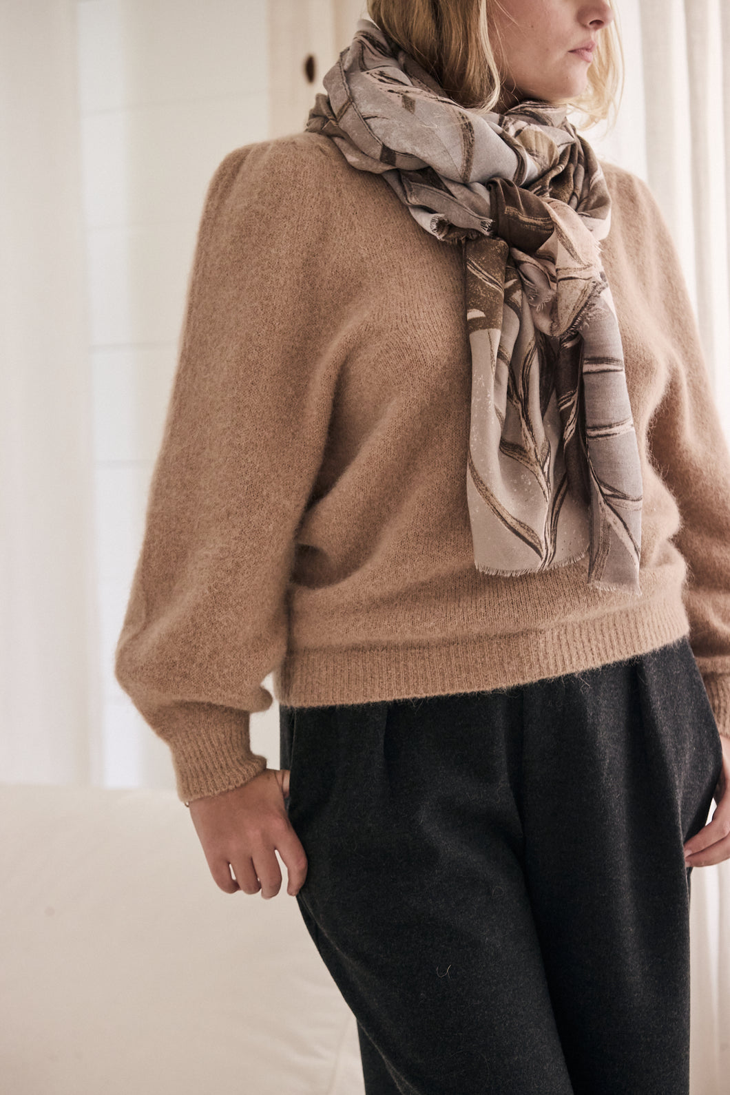 mamapapa -  lollipop camel sweater