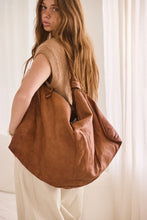 Leather large bag