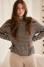 mamapapa - Nougat fine stripes sweater