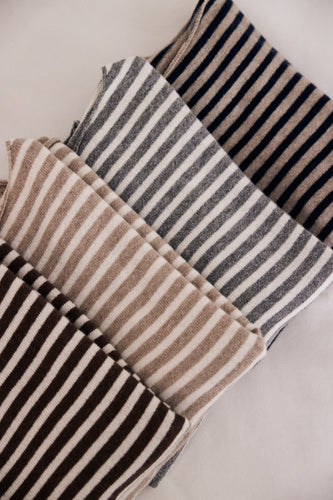 mamapapa - Nougat fine stripes sweater