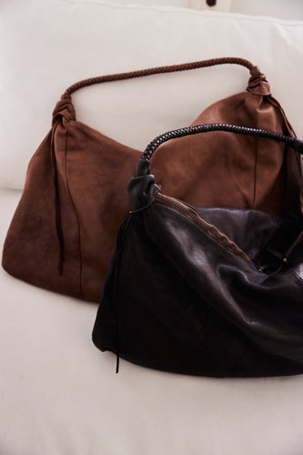Leather large bag