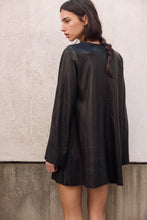 mamapapa - paris leather black dress