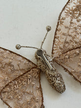 Butterfly gold sparkle medium