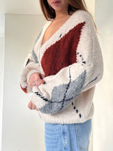 mamapapa - Brie argyle cardigan