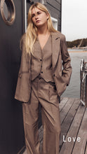 Attentif pinstripe suit pants