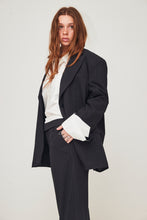Pinstripe jacket and pant