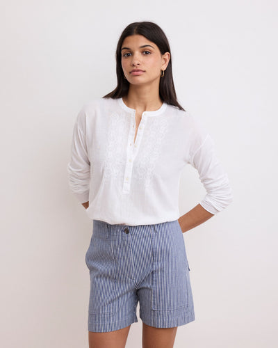 Hartford - Turiafa white blouse