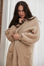 Mamapapa - Buena Mohair beige Long cardigan