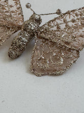 Butterfly gold sparkle medium