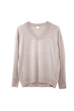 CT plage - V pullover thin wool