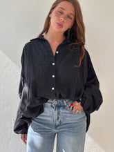 Almond black blouse