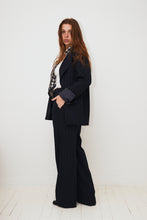 Pinstripe jacket and pant