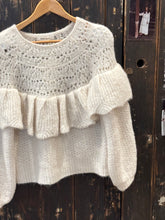 Frill sweater