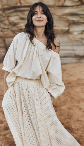 mamapapa -  venice cotton blouse